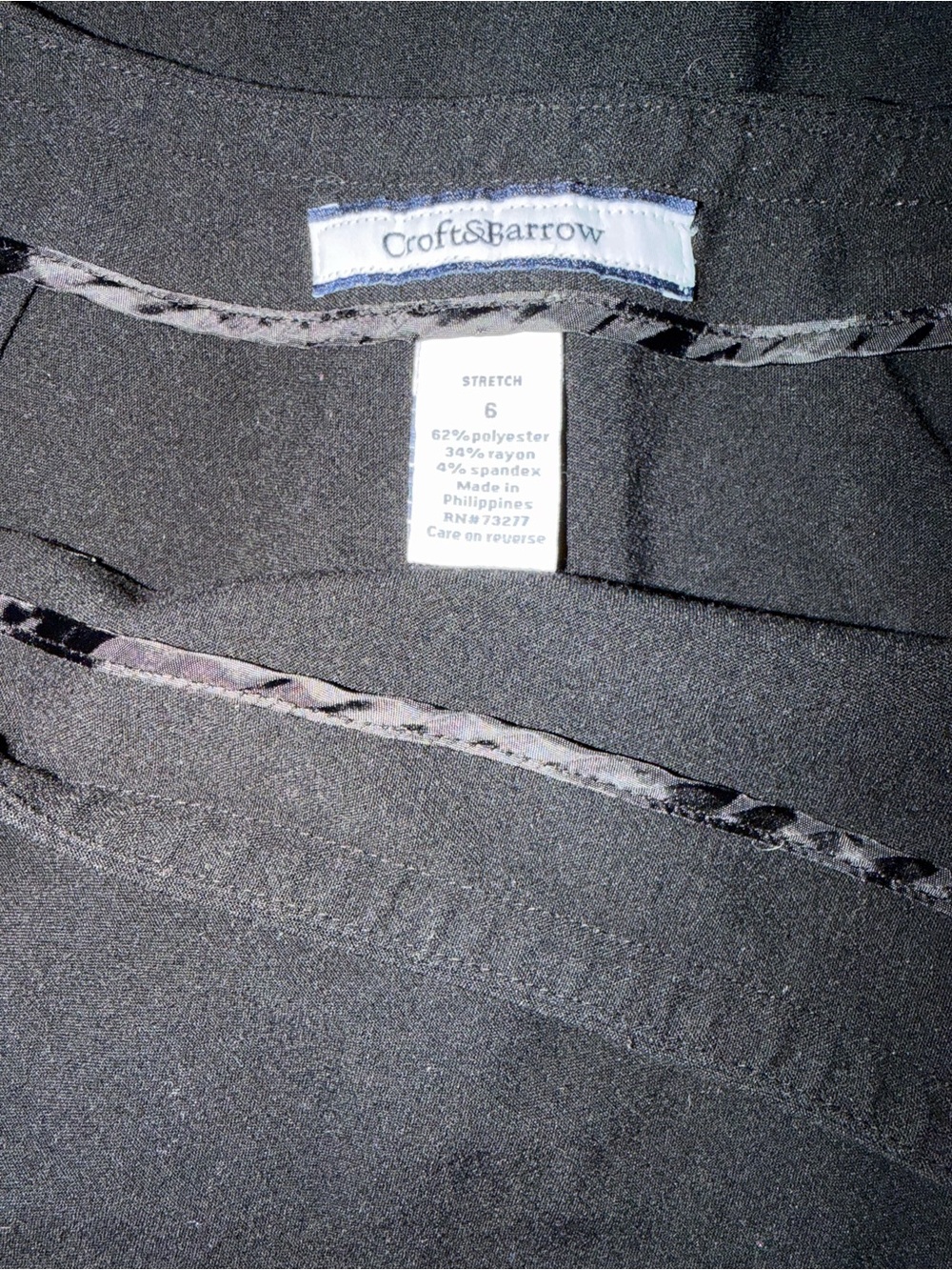 croft & barrow Black Maxi Skirt - Picture 4 of 5